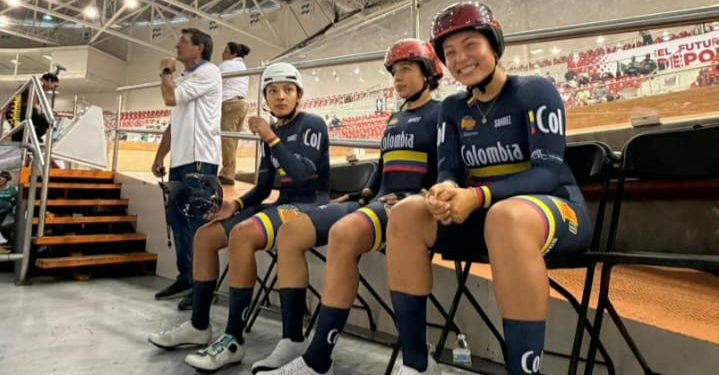 Colombia logró cuatro medallas en el comienzo del Panamericano Junior de Ciclismo de Pista