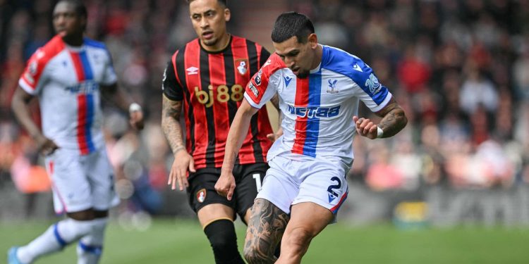 Lerma marca en propia puerta y Palace cae ante Bournemouth