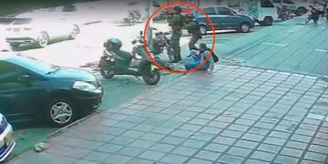 Cámara de seguridad registró reacción del Gaula Militar durante atentado en el norte de Barranquilla