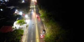 Alcaldía de Barranquilla repone sistema de alumbrado público en la carrera 38 tras afectaciones por hurtos