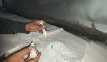 Operación en el Pacífico sur deja al descubierto cristalizadero y cocaína incautada en Nariño