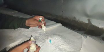 Operación en el Pacífico sur deja al descubierto cristalizadero y cocaína incautada en Nariño