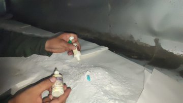 Operación en el Pacífico sur deja al descubierto cristalizadero y cocaína incautada en Nariño