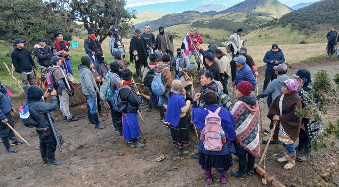 Un muerto y varios heridos en enfrentamientos entre comunidades Misak y Nasa por disputa territorial en Cauca