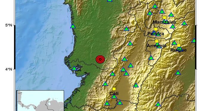 Fuerte temblor de magnitud 5.6 sacude a Colombia este 14 de mayo: epicentro en Chocó