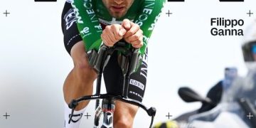 Filippo Ganna arrasó en la contrarreloj y ganó la etapa 10 del Giro de Italia