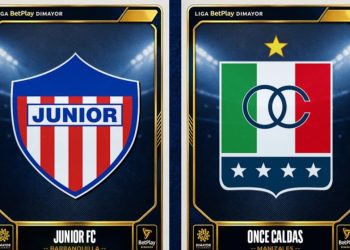Junior ya conoce su rival en cuartos de final: choque ante Once Caldas en la Liga Colombiana