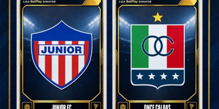 Junior ya conoce su rival en cuartos de final: choque ante Once Caldas en la Liga Colombiana