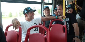 Completamos los primeros 100 buses de la nueva flota del transporte público colectivo de Barranquilla: alcalde Char 
