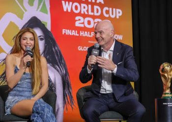 Shakira brillará en la final mundialista