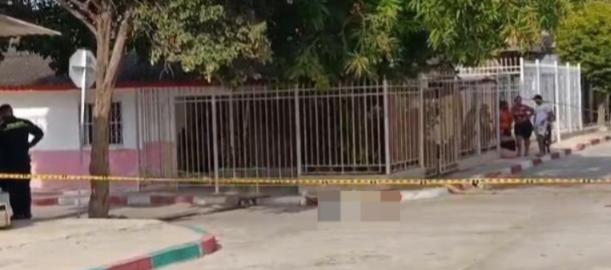 Hombre fue asesinado a bala en el barrio Santo Domingo, en Barranquilla