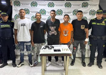 Estos son los cinco presuntos sicarios capturados tras masacre en Puebloviejo, Magdalena