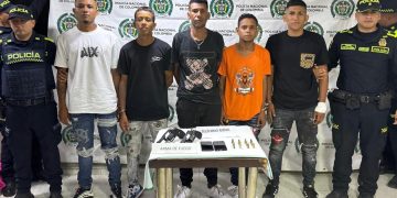Estos son los cinco presuntos sicarios capturados tras masacre en Puebloviejo, Magdalena