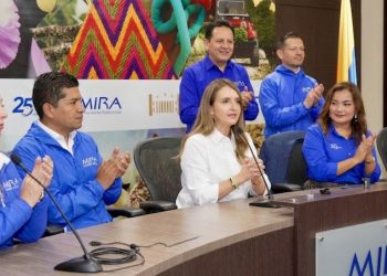 Partido Mira oficializa respaldo a la candidatura presidencial de Paloma Valencia