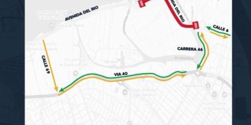 Cierre temporal en la Avenida del Río en Barranquilla por grabación de serie: estas son las rutas alternas