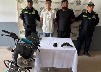 Capturan en flagrancia a dos presuntos integrantes de ‘Los Pepes’ en Sabanalarga