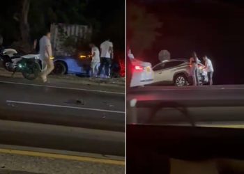 Accidente múltiple en la Autopista al Mar deja personas heridas en el área metropolitana de Barranquilla