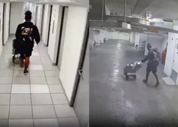 Exjugador colombiano es señalado de asesinar a su amigo en Chile: cámaras lo captaron sacando el cuerpo en una maleta