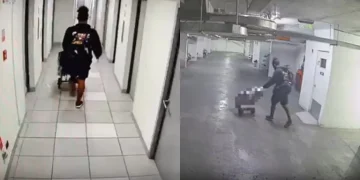 Exjugador colombiano es señalado de asesinar a su amigo en Chile: cámaras lo captaron sacando el cuerpo en una maleta