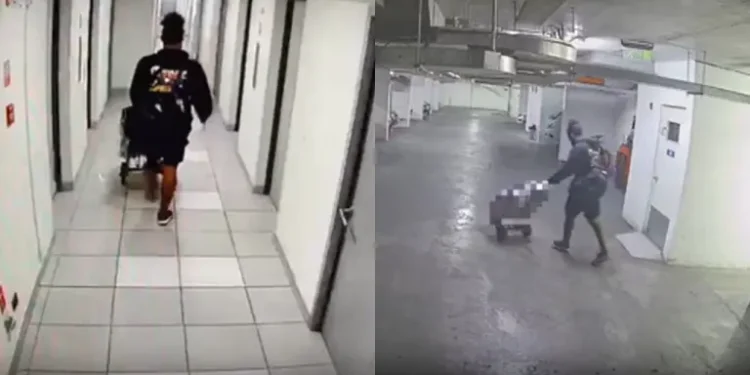 Exjugador colombiano es señalado de asesinar a su amigo en Chile: cámaras lo captaron sacando el cuerpo en una maleta