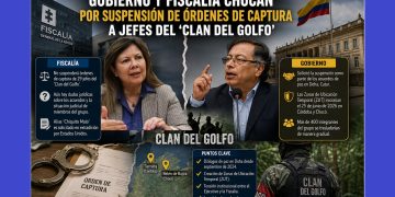 Gobierno y Fiscalía entran en tensión por suspensión de órdenes de captura contra jefes del ‘Clan del Golfo’