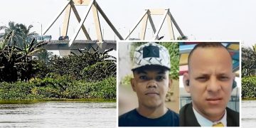 Identifican a dos hombres hallados muertos en el río Magdalena, cerca del puente Pumarejo