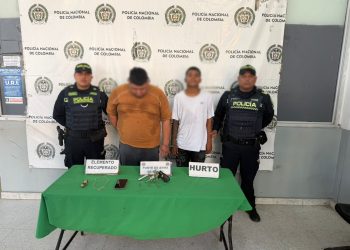 Capturados dos presuntos implicados en hurto cometido en el norte de Barranquilla