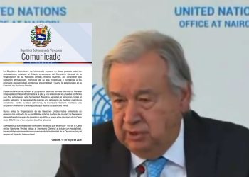 Venezuela rechaza declaraciones de António Guterres sobre presunta “complicidad” en captura de Maduro
