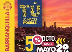 Barranquilleros podrán pagar impuesto predial con descuento del 5% hasta el 29 de mayo