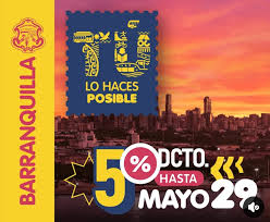 Barranquilleros podrán pagar impuesto predial con descuento del 5% hasta el 29 de mayo