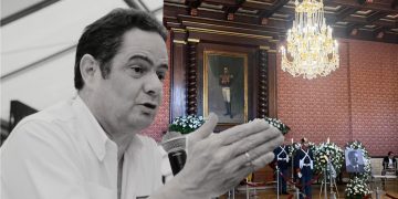Con honores de Estado despiden a Germán Vargas Lleras en el Palacio de San Carlos