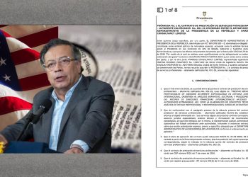Gobierno prorrogó millonario contrato con firma británica que asesora a Petro frente a sanciones de EE. UU.