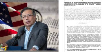 Gobierno prorrogó millonario contrato con firma británica que asesora a Petro frente a sanciones de EE. UU.