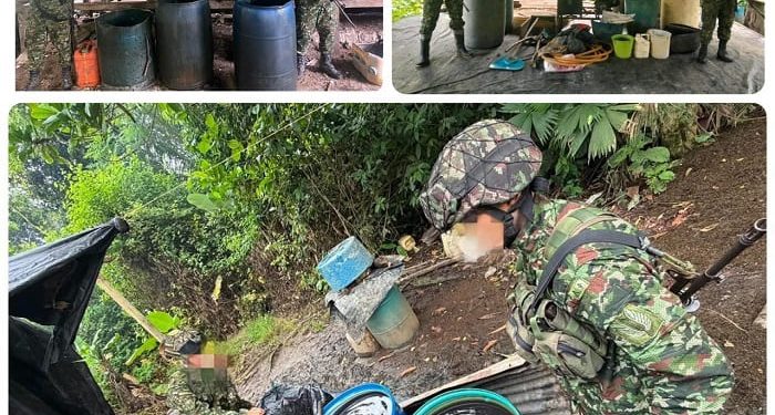 Contundente golpe al narcotráfico en Nariño: 23 laboratorios destruidos por tropas del Ejército en menos de seis días