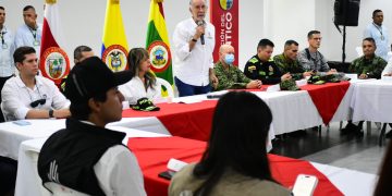 Gobernador Eduardo Verano instala elecciones presidenciales en segunda vuelta, en Atlántico