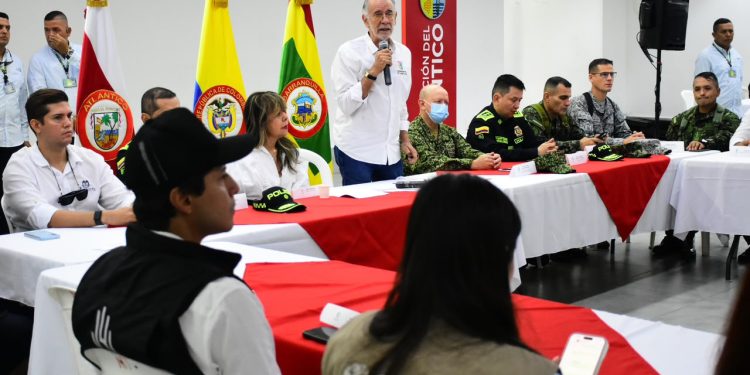 Gobernador Eduardo Verano instala elecciones presidenciales en segunda vuelta, en Atlántico