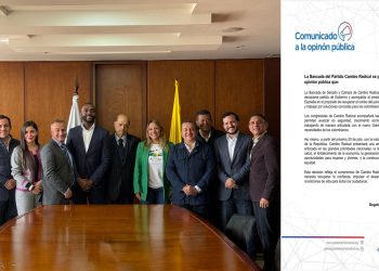 Cambio Radical se declara partido de gobierno frente a Abelardo de la Espriella