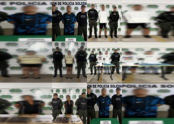 Seis capturados por presuntos vínculos con extorsión y estructuras criminales en Barranquilla y Soledad