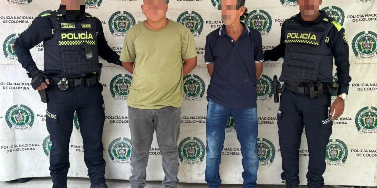 Por homicidio y porte ilegal fueron capturados dos sujetos en Ciénaga