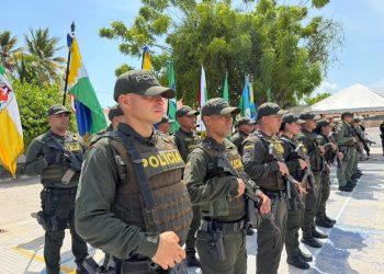 Refuerzan seguridad en el Atlántico con llegada de 37 uniformados de la UNIPOL a Santo Tomás y Palmar