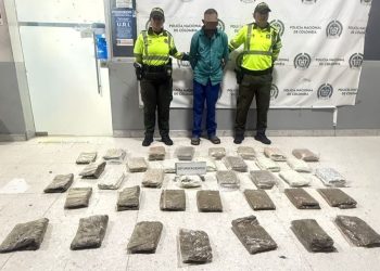 Cae cargamento de marihuana en la Vía al Mar: un capturado