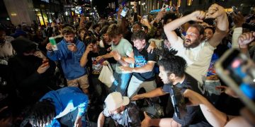 Disturbios en Nueva York tras derrota de los Knicks: más de 20 personas fueron detenidas