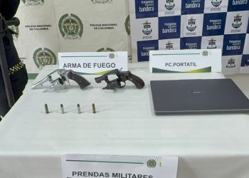 Golpe al Clan del Golfo en Arjona: hallan armas de fuego y elementos de uso militar en allanamiento