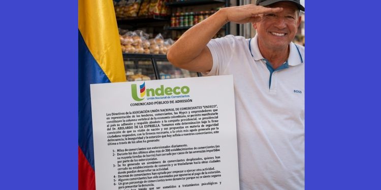 Undeco anuncian respaldo a De La Espriella y ponen la seguridad en el centro del debate electoral