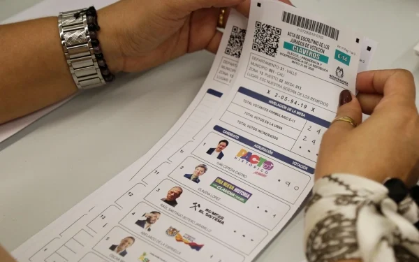 CNE da por concluido el escrutinio y confirma resultados de primera vuelta presidencial en Colombia