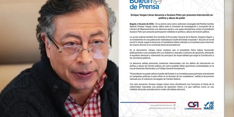 Cambio Radical denuncia a Gustavo Petro por presunta participación en política y abuso de función pública