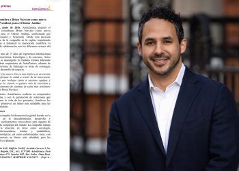 AstraZeneca nombra al colombiano Brian Narváez como presidente para la región andina