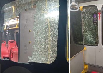 Vandalismo empaña la fiesta del fútbol: atacan buses nuevos de Transmetro durante la final Junior-Nacional