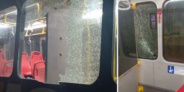 Vandalismo empaña la fiesta del fútbol: atacan buses nuevos de Transmetro durante la final Junior-Nacional