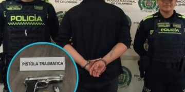 Capturan a hombre con dos armas de fuego durante operativo policial en Ciénaga
